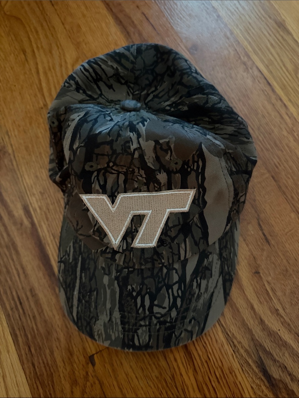 VT Logo Camo Baseball Hat